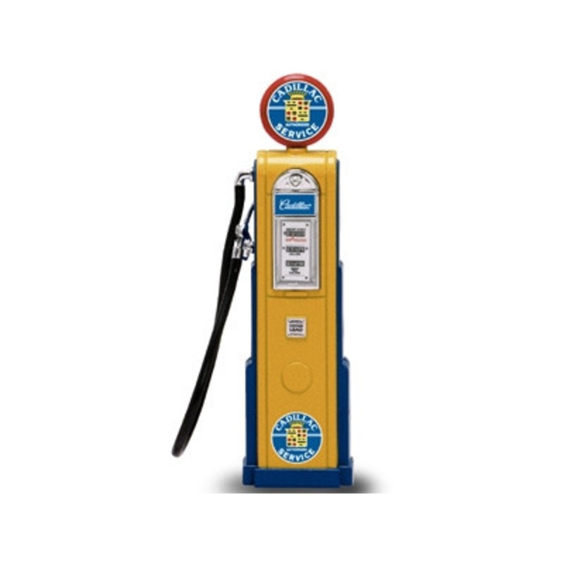 Cadillac Gasoline Vintage Gas Pump Digital 1/18 Diecast Replica by Road Signature