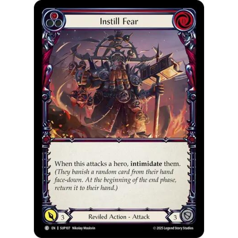 Instill Fear (Red) [SUP107] (Super Slam)