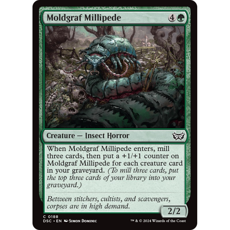 Moldgraf Millipede [Duskmourn: House of Horror Commander]