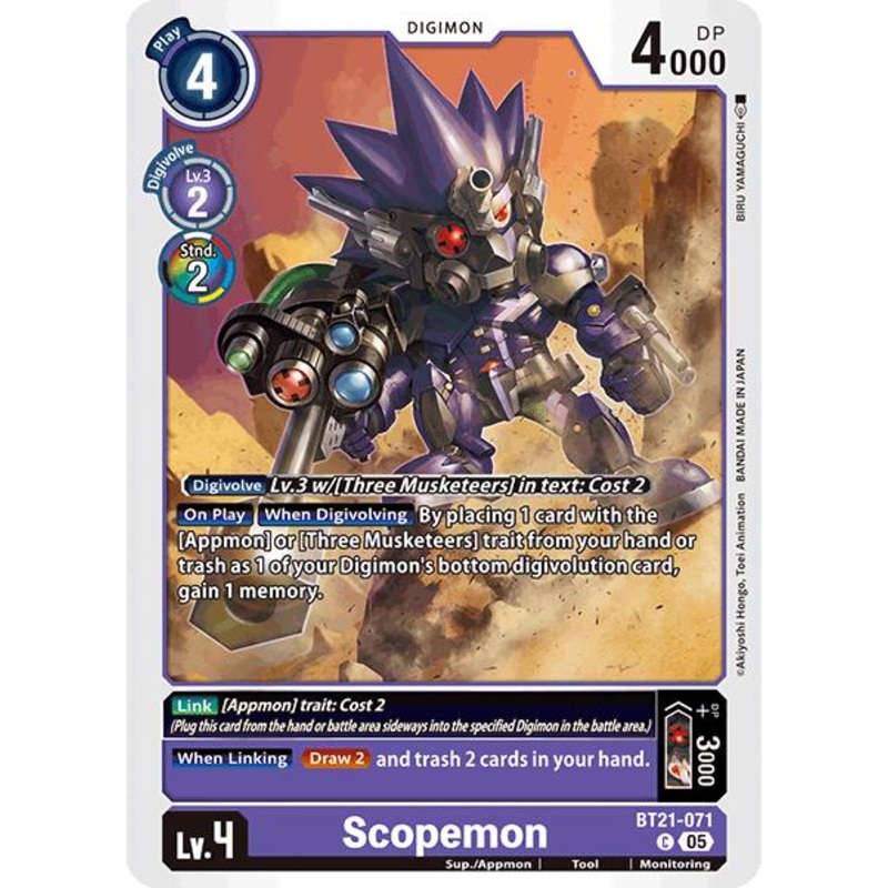 Scopemon [BT21-071] [World Convergence]