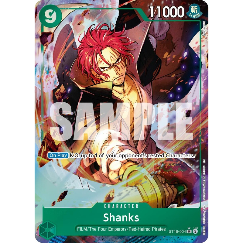 Shanks (ST16-004) (Alternate Art) [Premium Booster -The Best- Vol. 2]