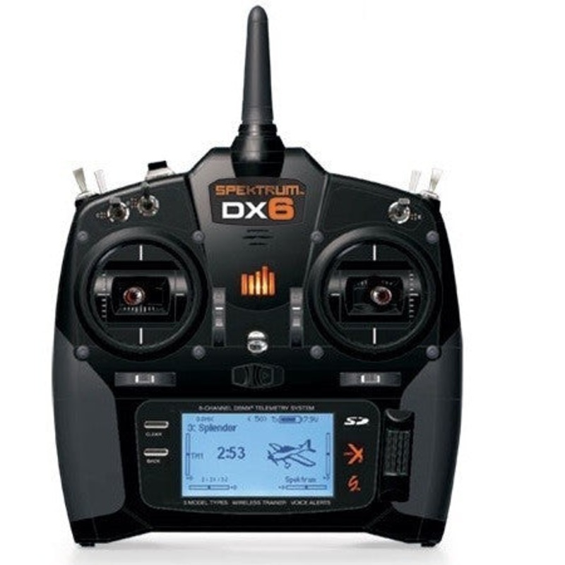 Spektrum DX6 6-Channel DSMX Transmitter Mode 1