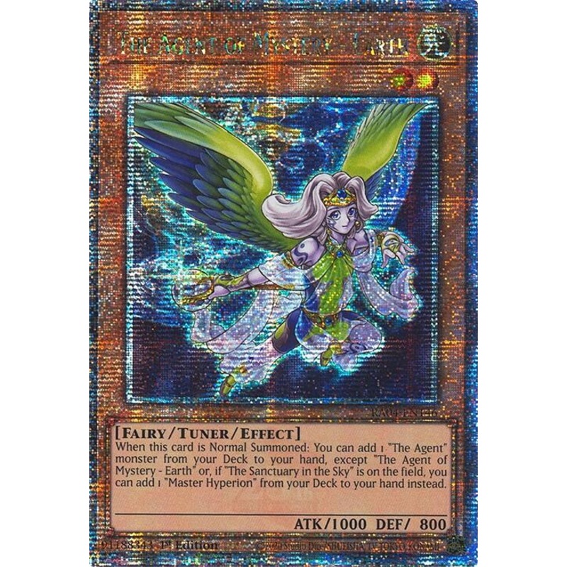 The Agent of Mystery - Earth [RA04-EN146] Quarter Century Secret Rare