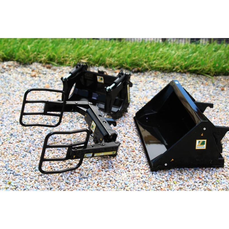 W7385 WIKING FRONT LOADER - SET A - IN BLACK