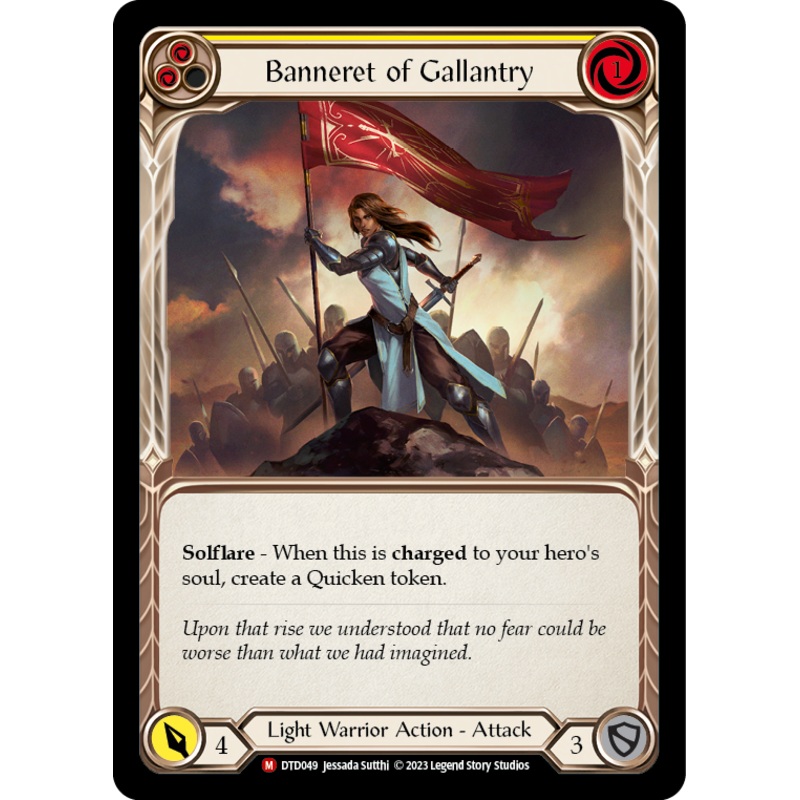 Banneret of Gallantry [DTD049] (Dusk Till Dawn)