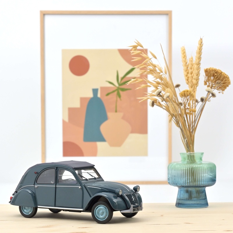 Citron 2CV AZL 1959 Bleu Glacier 1/18