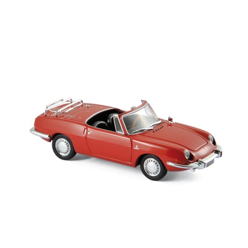 Fiat 850 Sport Spider 1968 Rouge 1/43