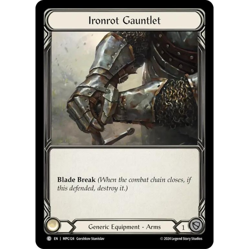Ironrot Gauntlet [MPG124] (Mastery Pack Guardian)