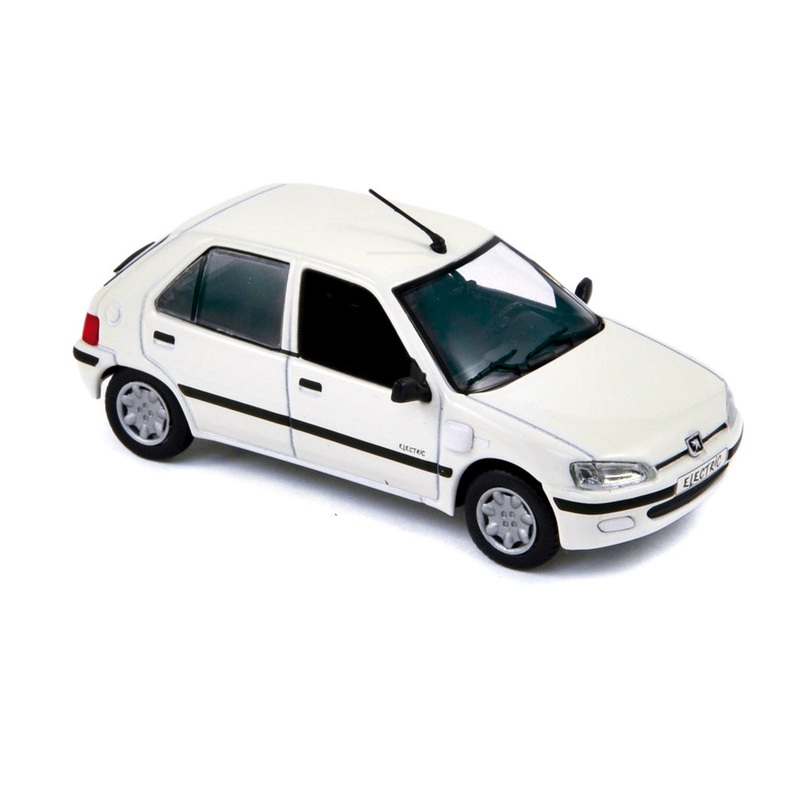 Peugeot 106 Electric 1997 Blanc Banquise 1/43