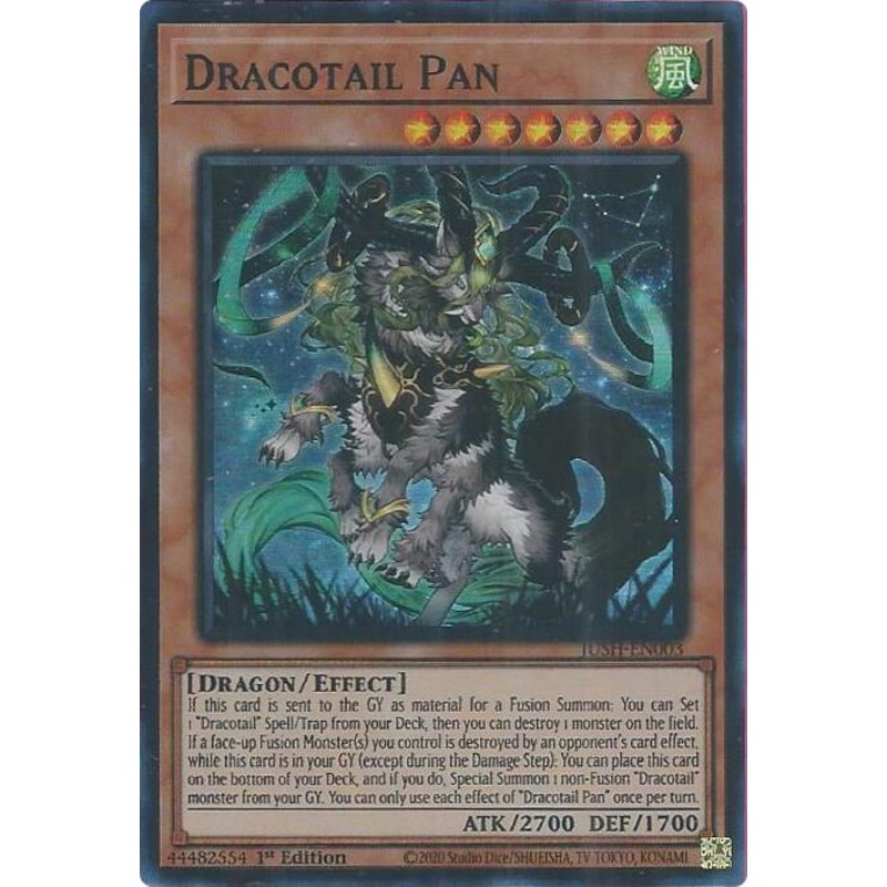 Dracotail Pan (Super Rare) [JUSH-EN003] Super Rare