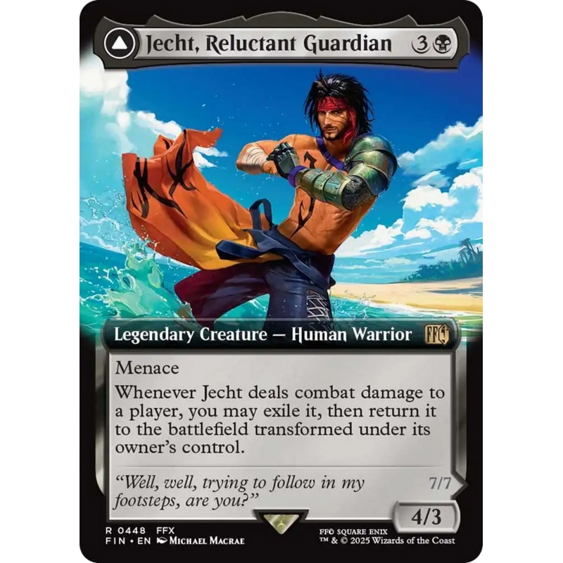 Jecht, Reluctant Guardian // Braska's Final Aeon (Extended Art) [FINAL FANTASY]