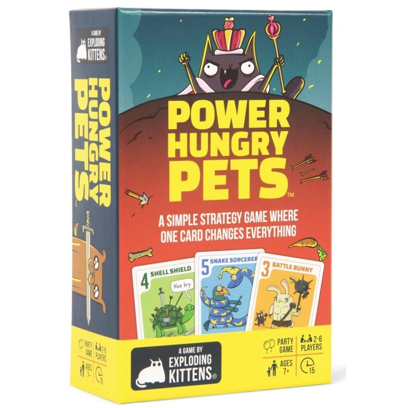 Power Hungry Pets Small Box (By Exploding Kittens)