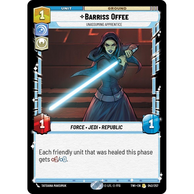 Barriss Offee - Unassuming Apprentice (042/257) (042/257) [Twilight of the Republic]