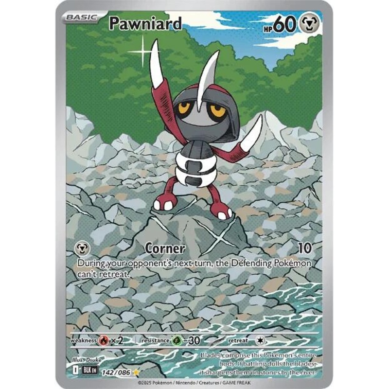 Pawniard (142/086) [Scarlet & Violet: Black Bolt]