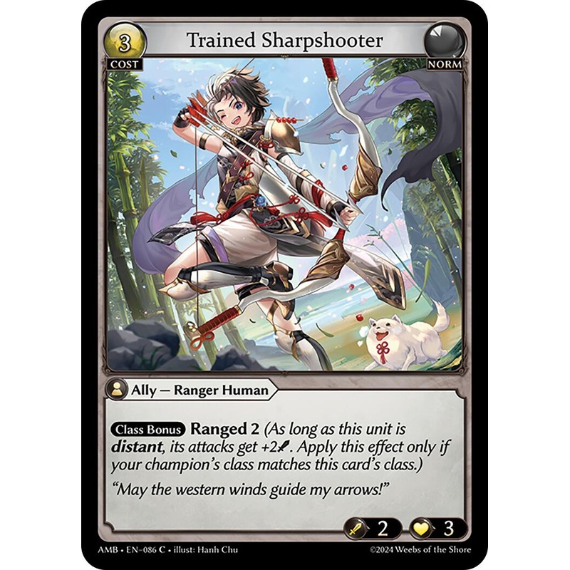 Trained Sharpshooter (086) [Mortal Ambition]