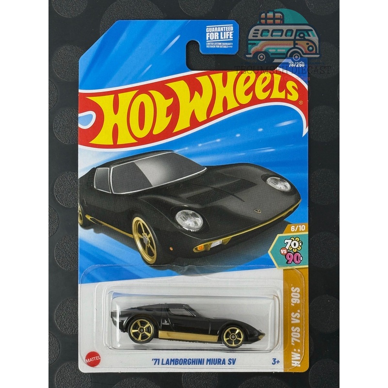 '71 Lamborghini Miura SV (2nd colour - Black)