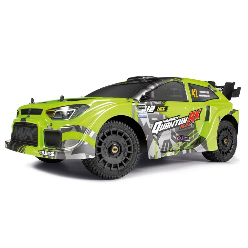 QUANTUMRX FLUX 4S 1/8 4WD RC ELECTRIC RALLY CAR