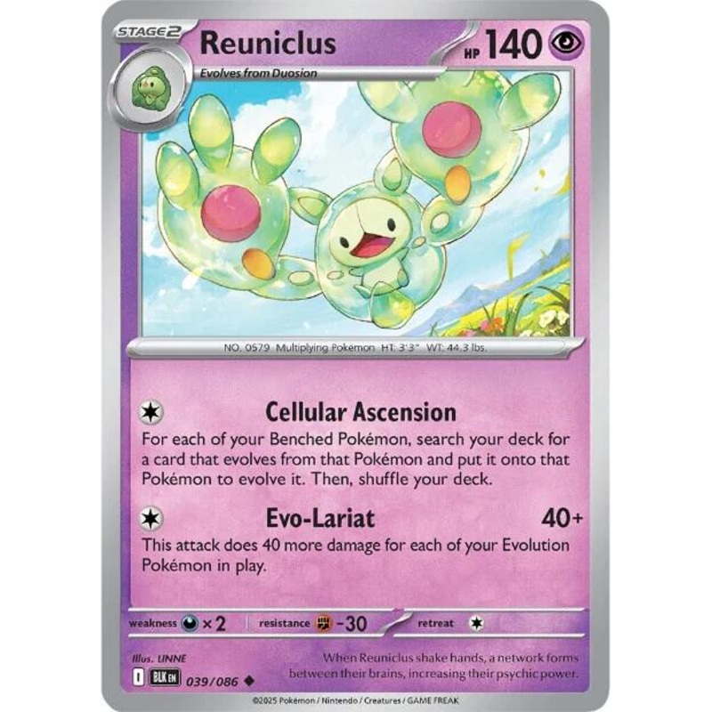 Reuniclus (039/086) [Scarlet & Violet: Black Bolt]