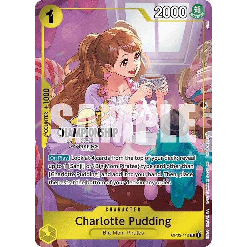 Charlotte Pudding (CS 25-26 Celebration Pack) [One Piece Promotion Cards]