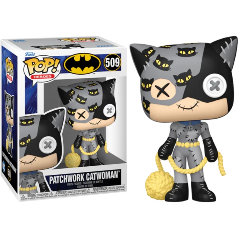 DC Super Heroes - Patchwork Catwoman Pop! 509