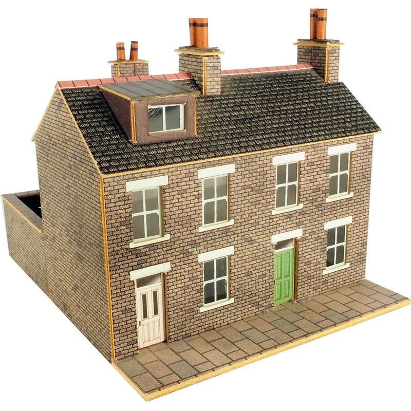 Metcalfe PN104 N Gauge Stone Built Terraced House - 2021 DESIGN