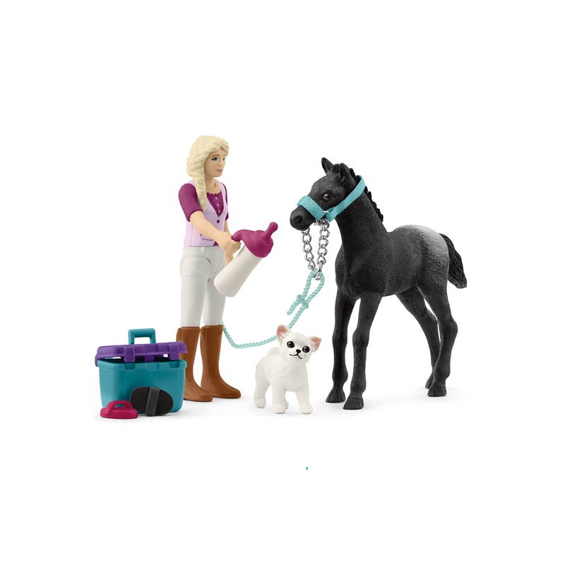 SL42755 Schleich Careset Foal with Sofia