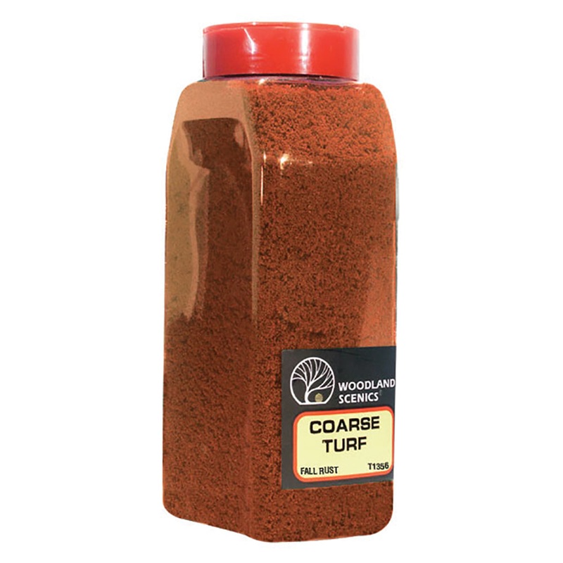 Woodland Scenics WT1356 Fall Rust Coarse Turf