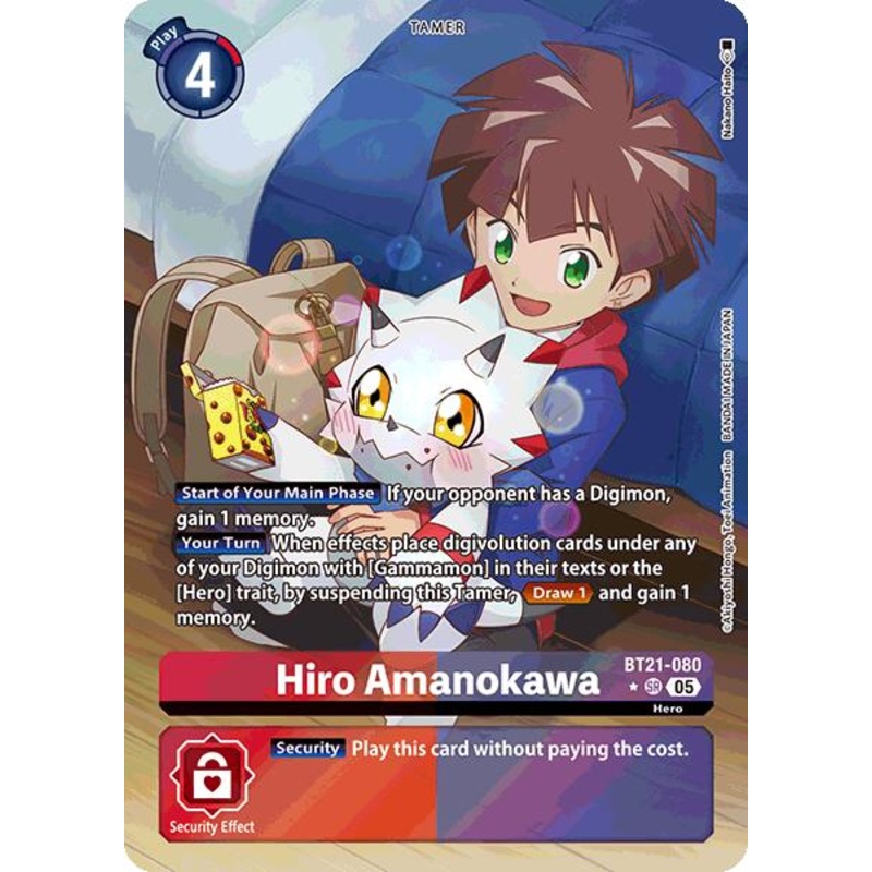 Hiro Amanokawa [BT21-080] (Alternate Art) [World Convergence]