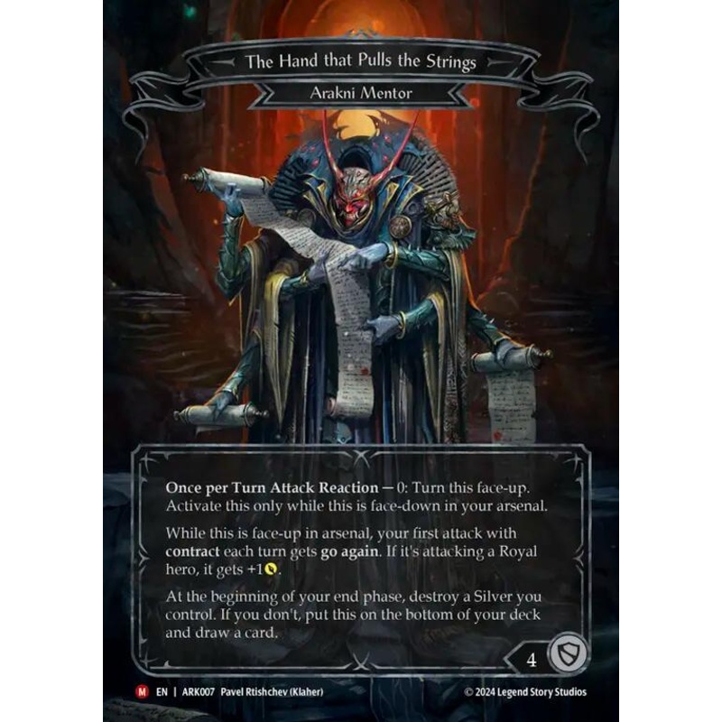 The Hand that Pulls the Strings [ARK007] (The Hunted Arakni Blitz Deck)