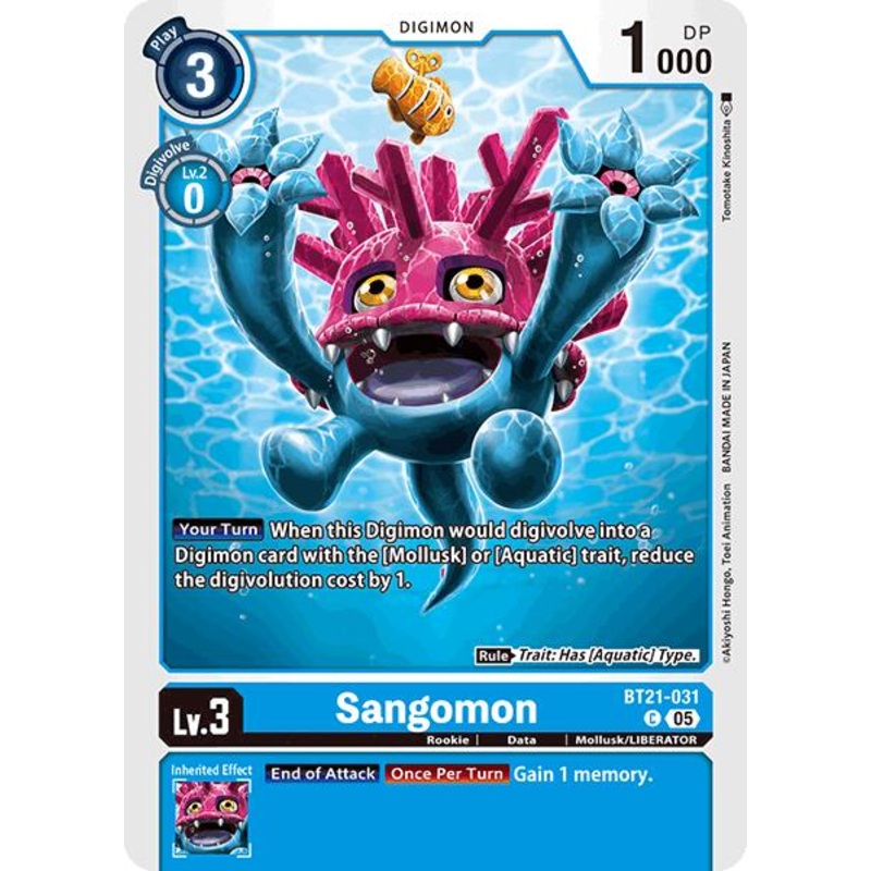 Sangomon [BT21-031] [World Convergence]