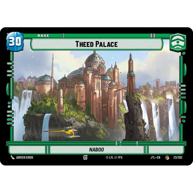 Theed Palace // X-Wing (023/262 // T02/T04) (023/2262 // T02/T04) [Jump to Lightspeed]