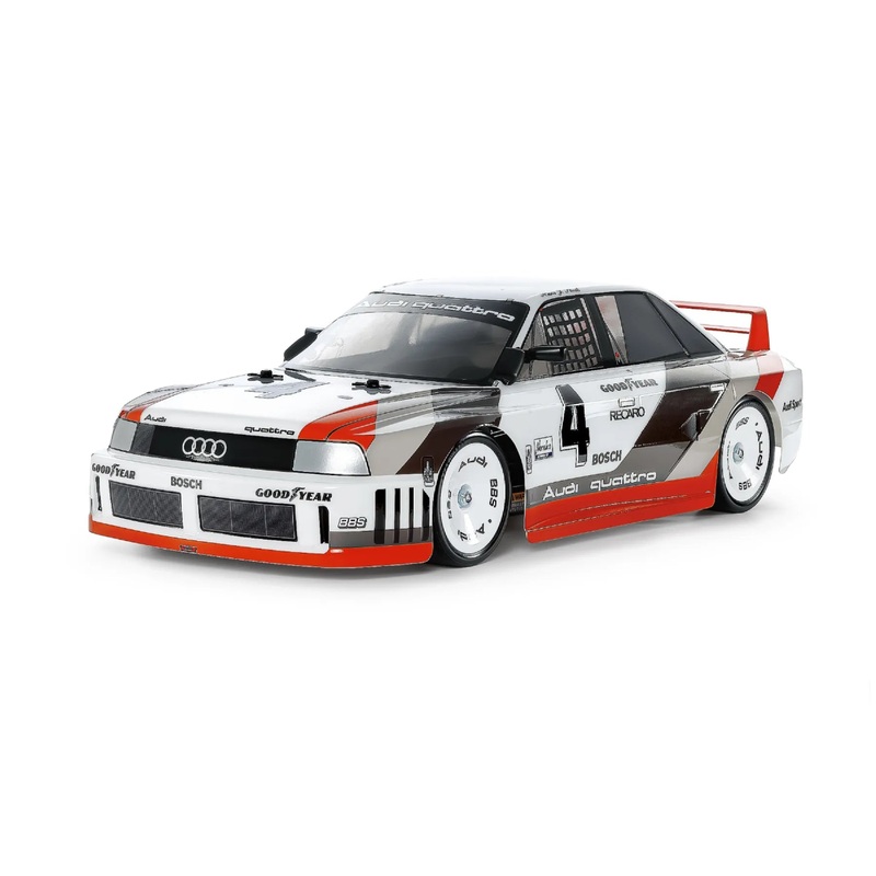 Tamiya TT-02 Audi 90 Quattro Racing RC Touring Car Electric 4WD 1/10 Scale Kit - 58744