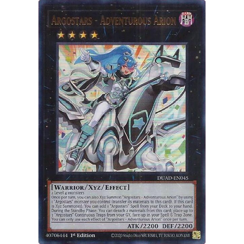 Argostars - Adventurous Arion [DUAD-EN045] Ultra Rare