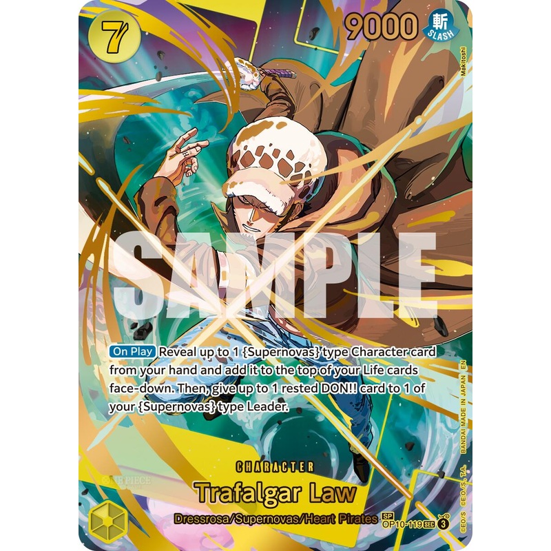 Trafalgar Law (OP10-119) (SP) [Premium Booster -The Best- Vol. 2]
