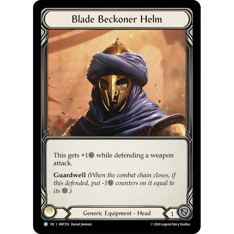 Blade Beckoner Helm [HNT216] (The Hunted)