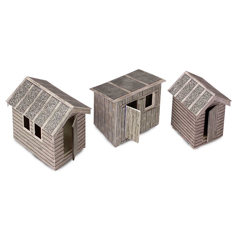 Metcalfe PO512 00/HO Scale Garden Sheds