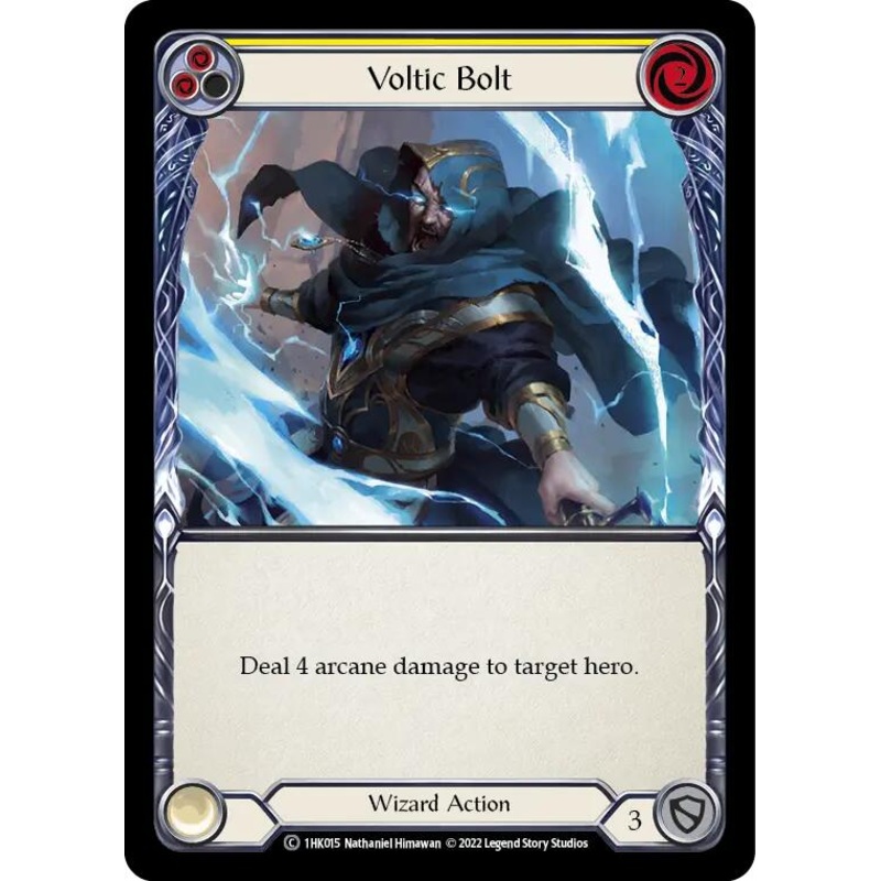 Voltic Bolt (Yellow) [1HK015] (Historic Pack 1 Blitz Deck: Kano)