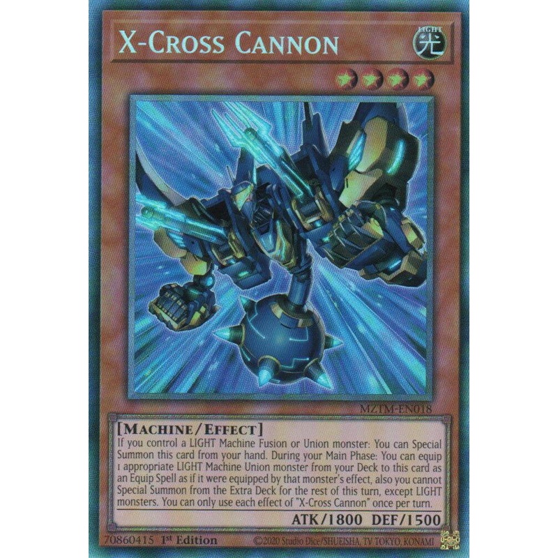 X-Cross Cannon (Collector's Rare) [MZTM-EN018] Collector's Rare