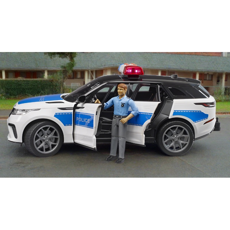 B02890 Bruder Range Rover Velar Police vehicle with police officer