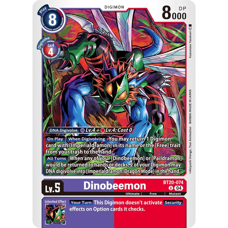 Dinobeemon [BT20-074] [Release Special Booster Ver.2.5]