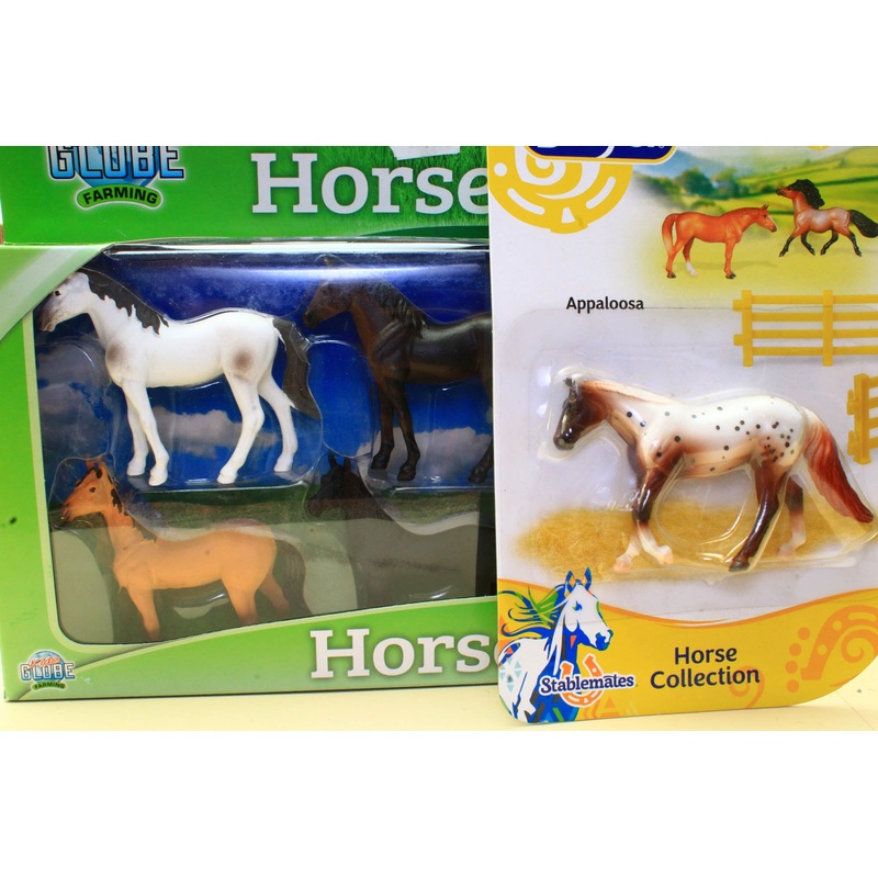 1:32 Scale Horses from Kids Globe and Breyer as Shown