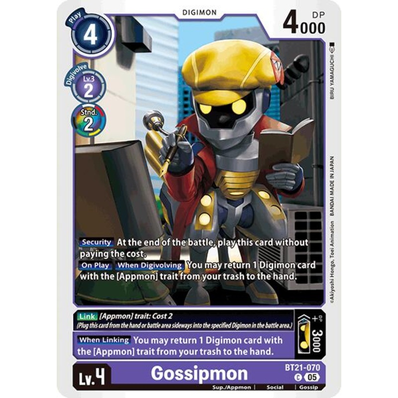 Gossipmon [BT21-070] [World Convergence]