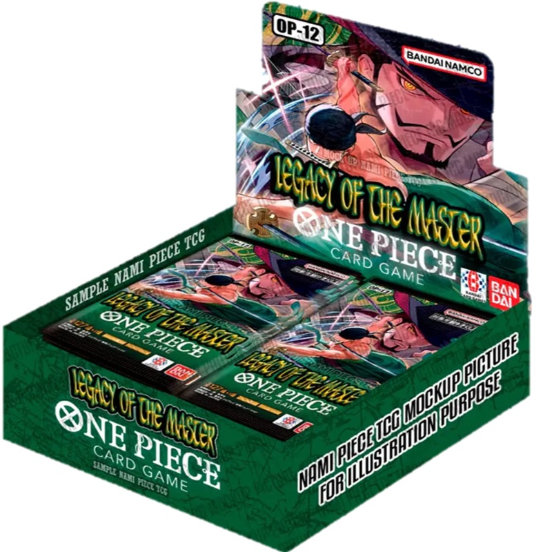 One Piece TCG Booster Box [OP-12] - Legacy of The Master