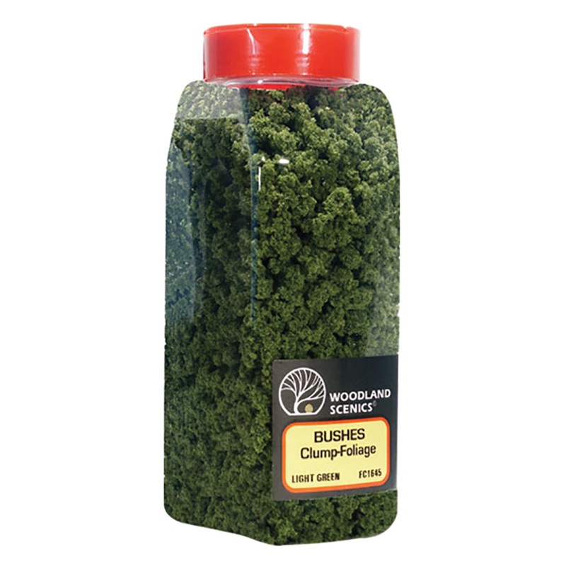 Woodland Scenics WFC1645 Light Green Bushes