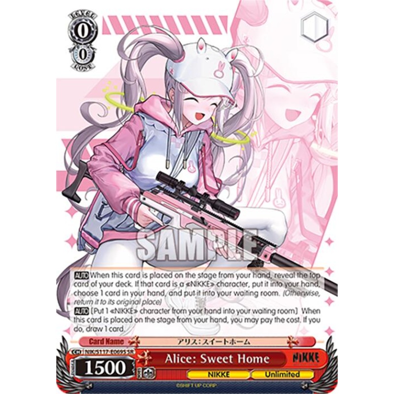 Alice: Sweet Home (NIK/S117-E069S SR) [GODDESS OF VICTORY: NIKKE]