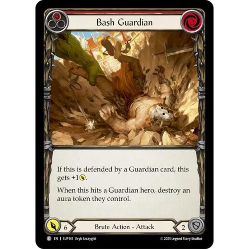 Bash Guardian [SUP141] (Super Slam)  Rainbow Foil