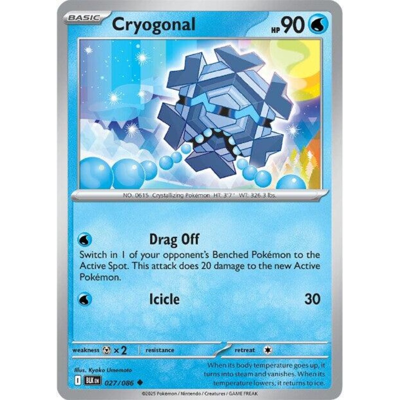 Cryogonal (027/086) [Scarlet & Violet: Black Bolt]