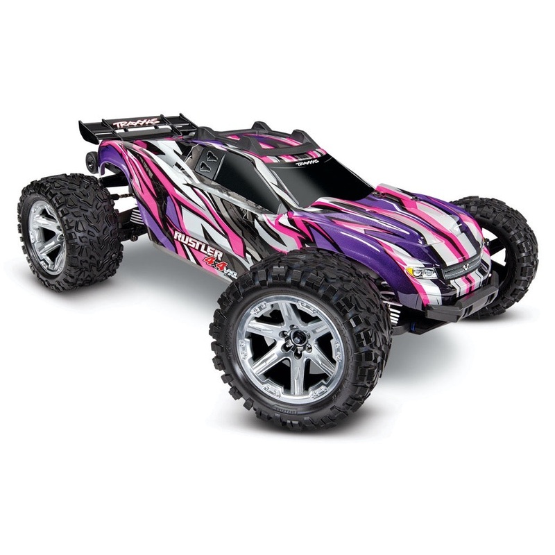 Traxxas Rustler 4X4 VXL 1/10 Brushless RC Stadium Truck - Latest version