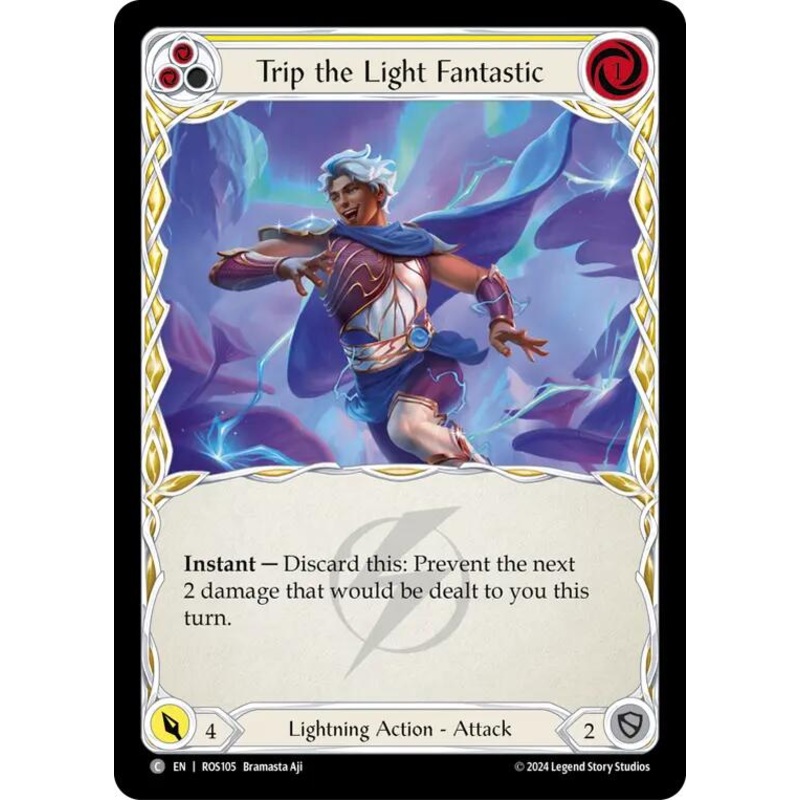 Trip the Light Fantastic (Yellow) [ROS105] (Rosetta)  Rainbow Foil