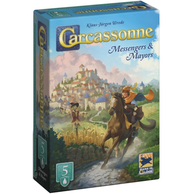 Carcassonne Expansion 5 - Messenger and Mayor (2025 Redesign)